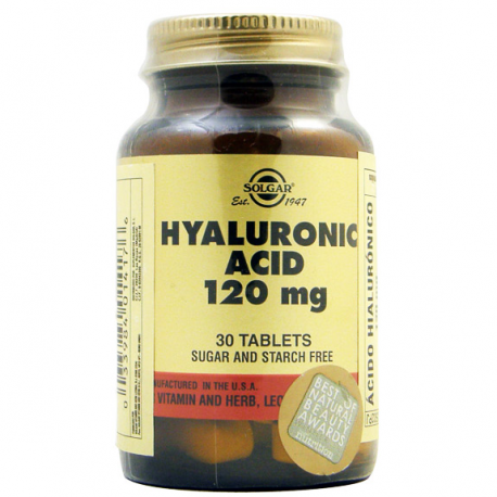 ACIDO HIALURONICO 30 COMP 120Mg Solga